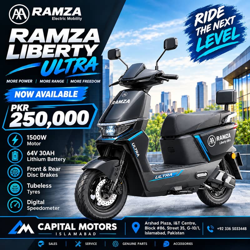 Ramza EV scooter 0