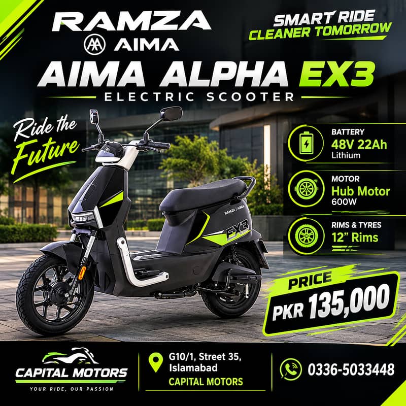 Ramza EV scooter 2