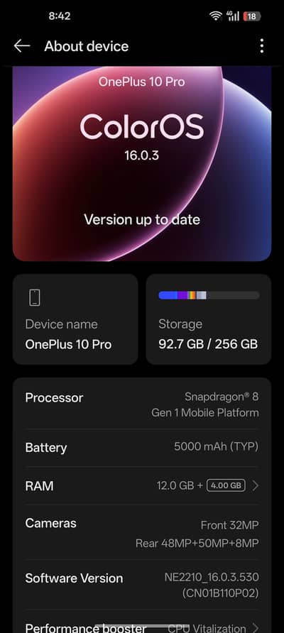 OnePlus 10 Pro 12GB RAM 256GB + 4GB – Green Line on Display