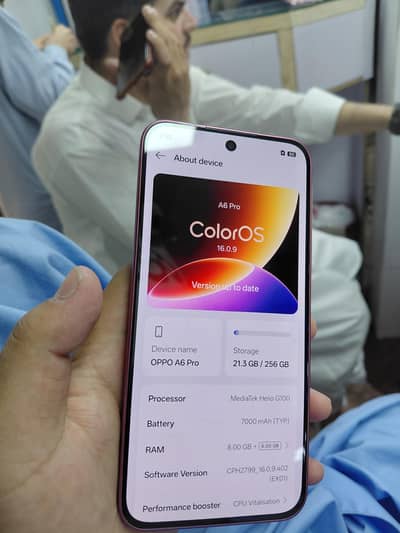OPPO A6 pro 12/256