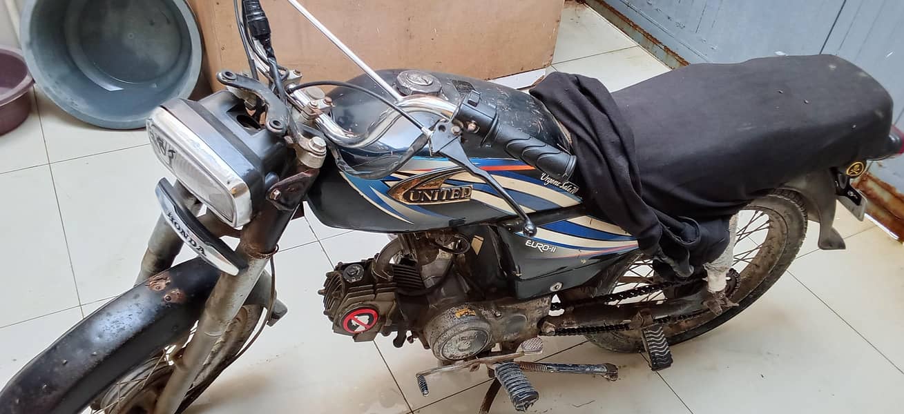 United 70cc 2016 model documents clear. 3