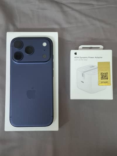 Apple iPhone 17 Pro [JV/LLA 100BH/10CC] Full Box + 40W charger