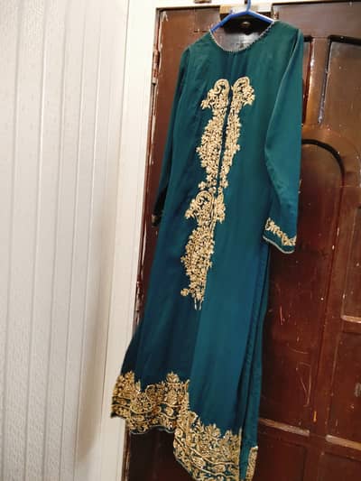 Long A-line shirt,medium to small