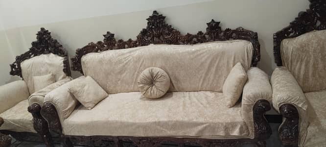 sofa set pure wood