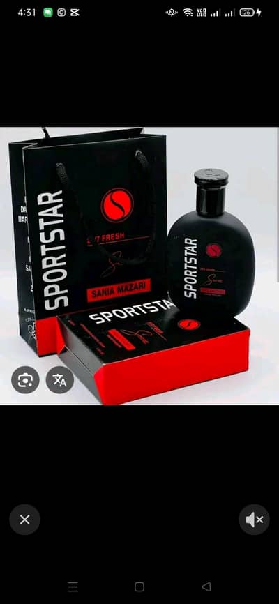 sport star 24/7 fresh perfume by Sania marzair