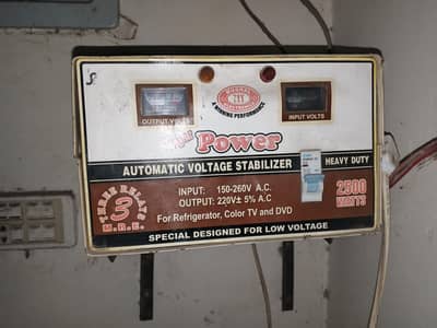 STABLIZER Automatic Voltage