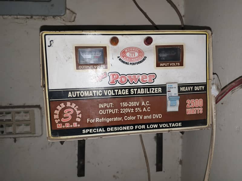 STABLIZER Automatic Voltage 0