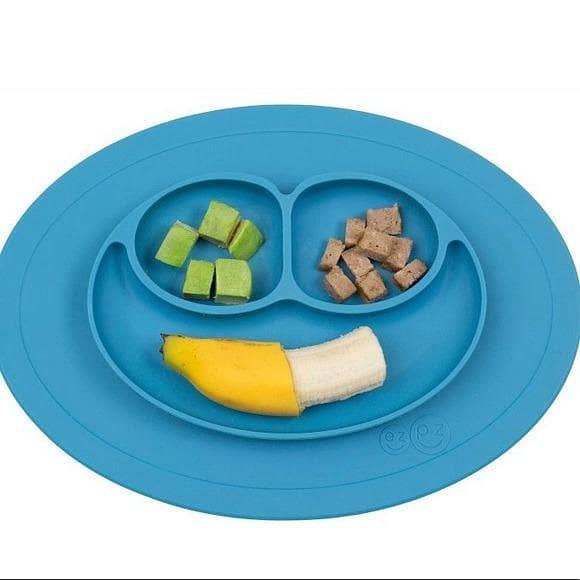 T  Silicone Feeding Food Plate Tray Dishes Food Holder for Baby Infant Toddler Kids Children High Quality