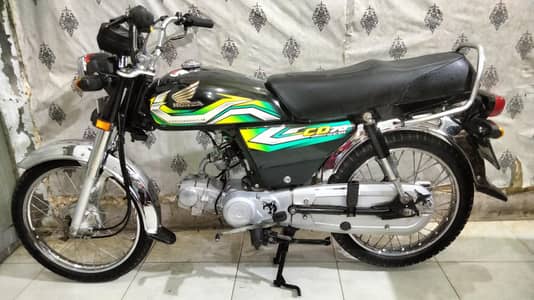Honda Cd 70 2023 model urjante sale