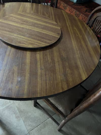 Deing tables with 6 chairs
