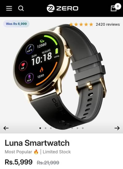 zerolife Luna watch condition 10/9 ha all okay  Pasay Kam ho jay gay