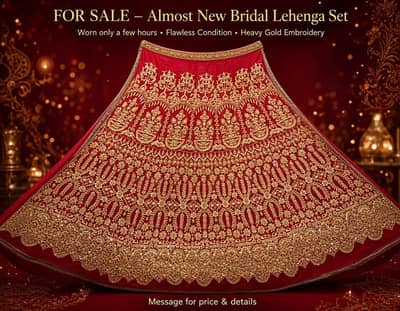 Beautiful Bridal Lehenga – Heavy Wedding Wear