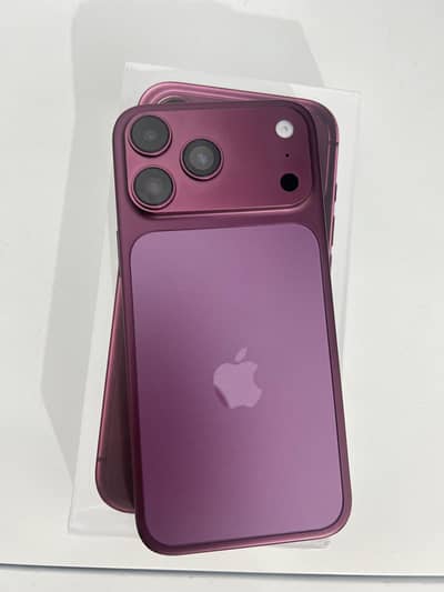 iPhone 18 Pro Max – 1TB Storage | Burgundy | Box Pack