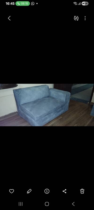 7 seater L shape sofa. .