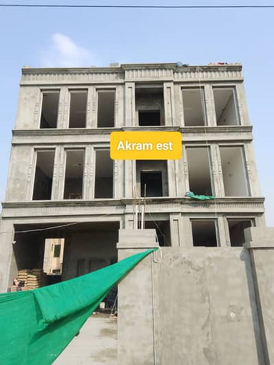 Kinal brand new triple story building available for rent in Johar town near imporioum mall