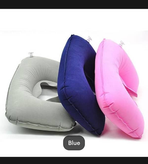 T  Inflatable U Shaped Travel Pillow Cushion Pillow For Neck