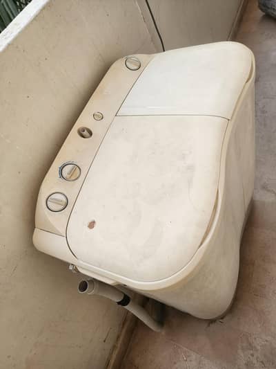Haier washing machine with dryer