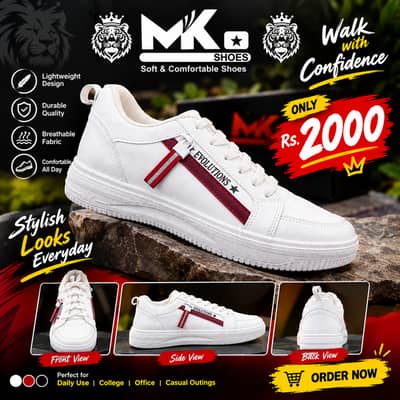 **MK SHOES — ROYAL STYLE, UNBEATABLE PRICE!**    Premium Look