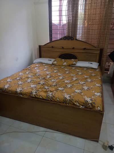 Wooden Box Bed