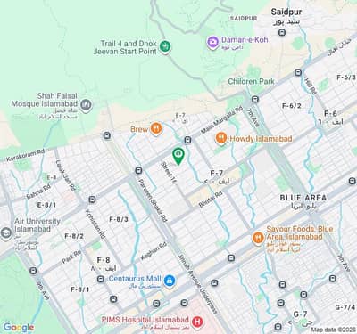 HOUSE FOR RENT F-7/2 ISLAMABAD