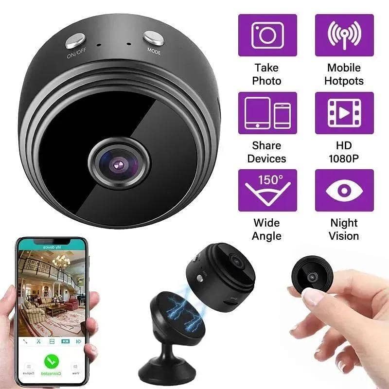 Mini Wifi Camera with Mobile App 3