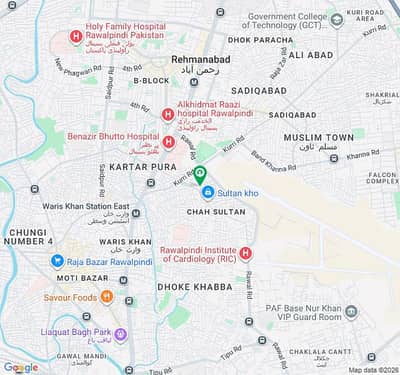 Beautiful Commercial Plot At Glass Factory Chowk Chah Sultan For Sale
