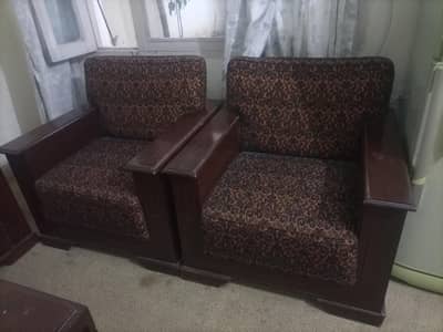 Wooden Sofa Set (Extremely durable)