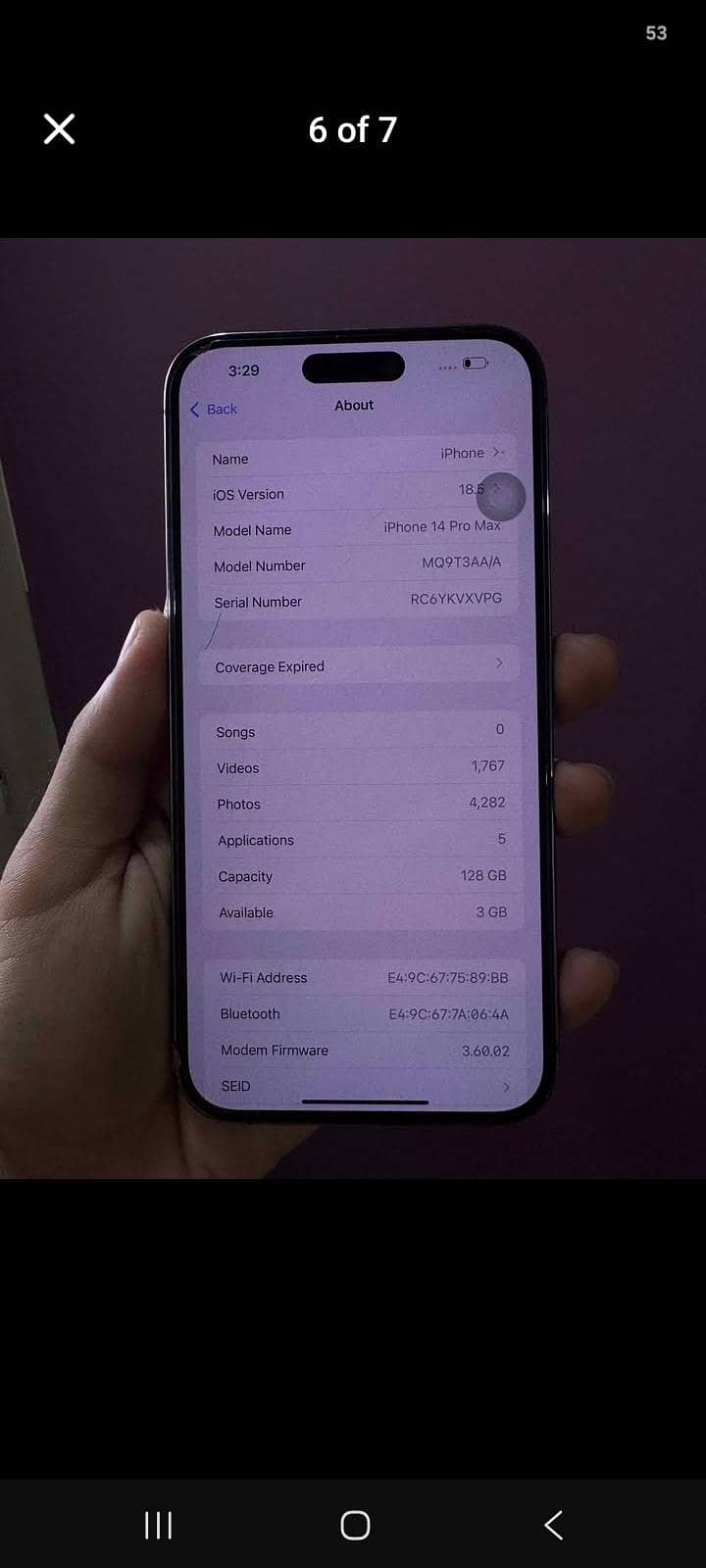 Iphone 14 Pro Max 5