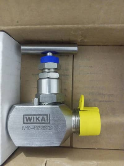 Original WIKA IV10 Stainless Steel Needle Valve for Sale