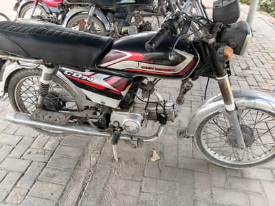 70cc Bike For Sale (FDL Registered) - Running Condition