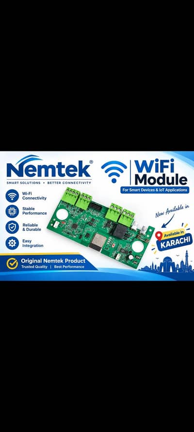 ELECTRIC FENCE WIFI MODULE ORIGINAL NEMTEK