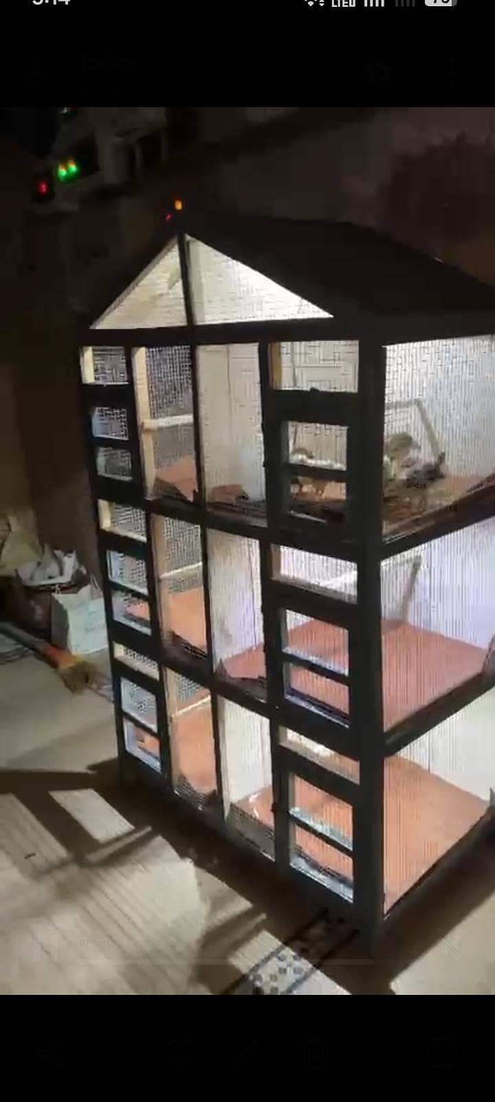 cage  . 1