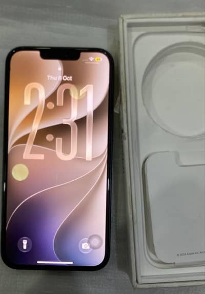 iPhone 13 128 With Box in warranty