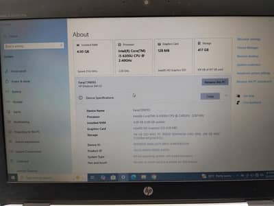 HP Bang & Olufsen Laptop Elite Book 3480