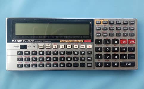 CASIO FX-880P PERSONAL COMPUTER