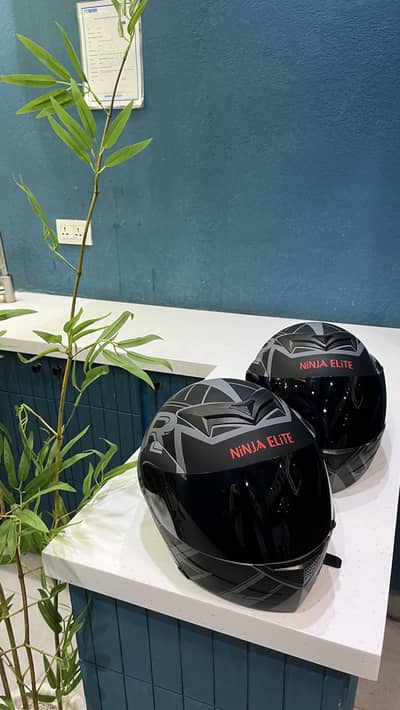 Dual Visor Jekai Helmet with Black Visor
