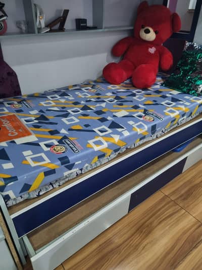 3 tier wooden bunk bed