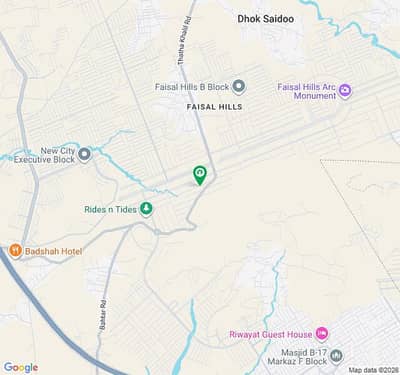 14 Marla Prime Plot for Sale in Faisal Hills B Block | Plot No. 8200 | Possession Available