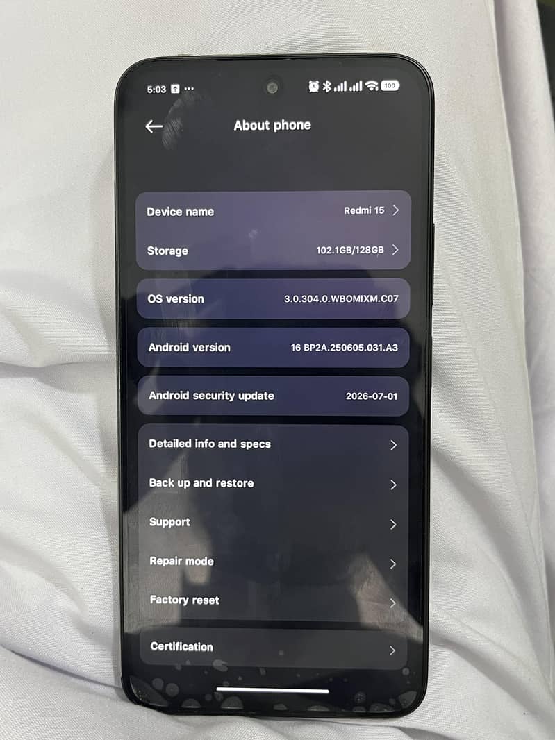Redmi 15 4