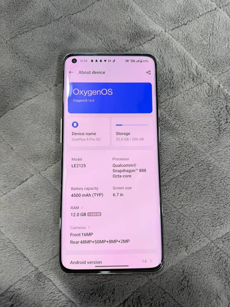 One Plus 9 Pro permanent patch all okay exchange possible only Android 2