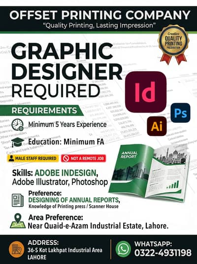Graphics Designer Required