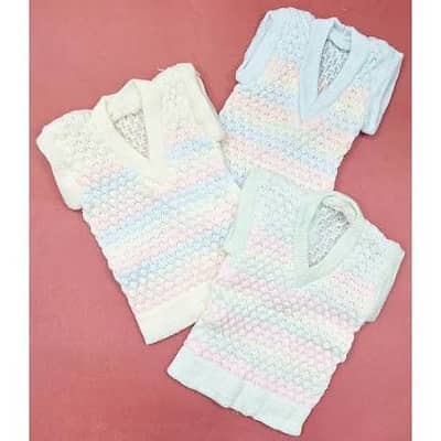 Buy the Best Quality Pack of 5 Inner Sweaters for New Born Baby in Pa