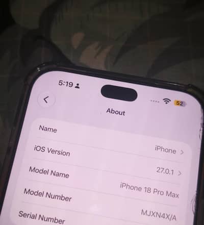 Apple iPhone 18 Pro Max black