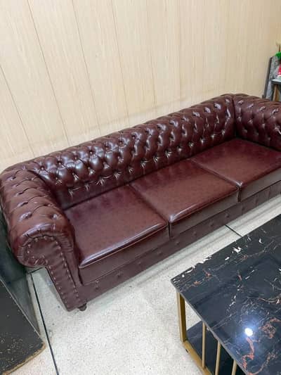 Sofa for sale Lahore 3 Seater Chesterfeild