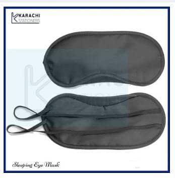 Sleeping Eye Mask Travel Mask Black for Kids, Girls, Women, Men_KIT_ KS  R5920