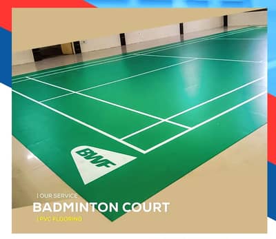 Badminton Flooring court mats