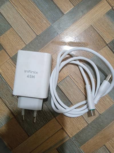 Infinix Note 40 Original 45watt Charger