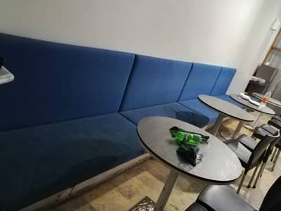 LONG SOFA SET FOR CAFETERIA / HOME / CAFE