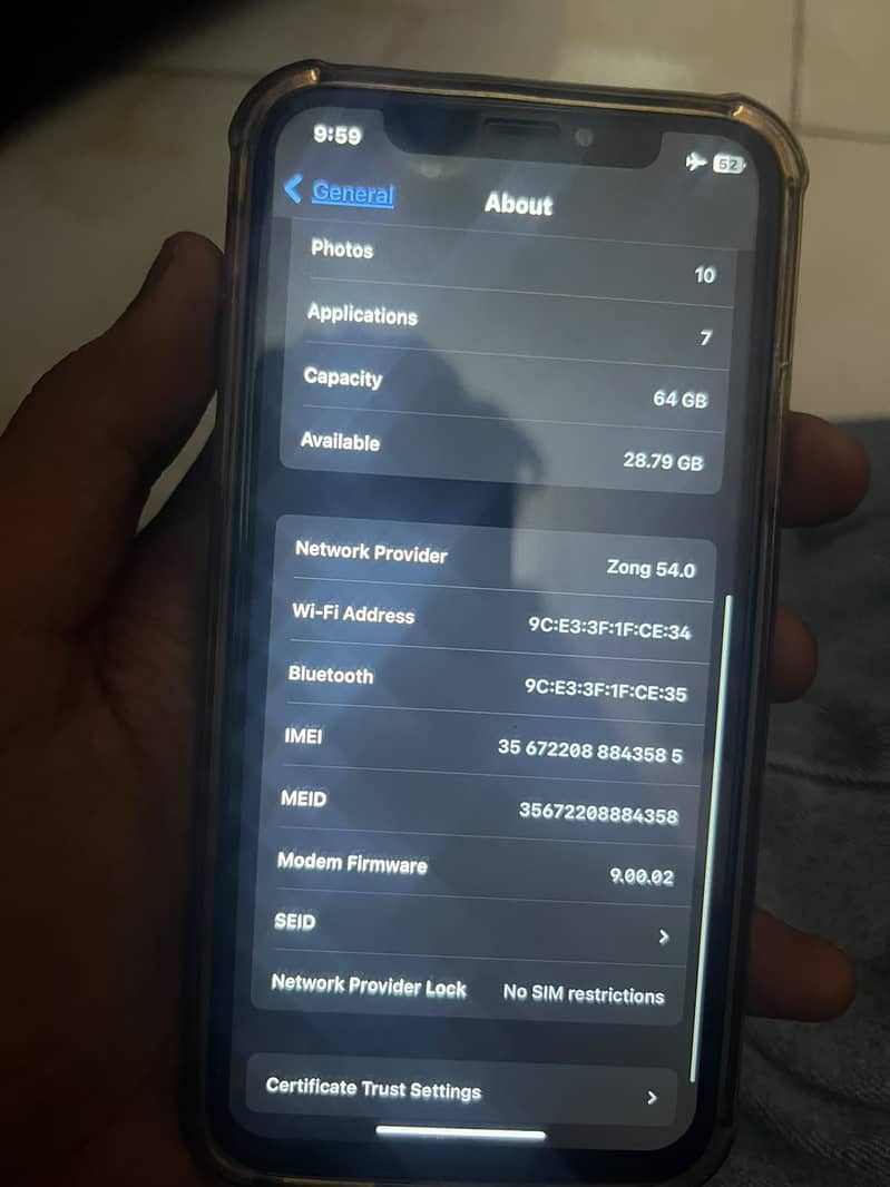 Apple iPhone X 5