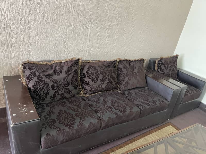 Separate cushions style sofa set 2